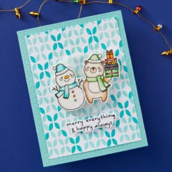 Holiday Besties - Clear Stamp Of The Month -Woodland Scenics Shop CSOM OCT24 Product 1200x1200 Project 5