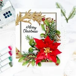 Essential Duo Lines Glimmer Rectangles Glimmer Hot Foil Plate From Glimmer Essentials Collection -Woodland Scenics Shop Caly Person 2021 Susans Holiday Flora Poinsettia Wreath 1 16745.1648579437.1280.1280