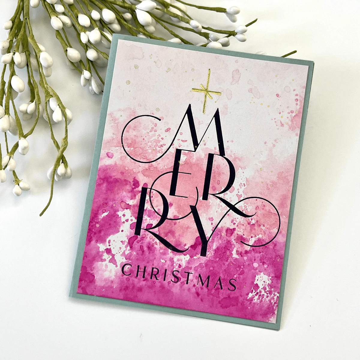 Chic Merry Christmas Press Plate From The BetterPress Christmas Collection 2 Chic Merry Christmas Press Plate From The BetterPress Christmas Collection - Image 2