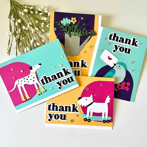 Thank You Etched Dies From The Out And About Collection 2 Thank You Etched Dies From The Out And About Collection - Image 2