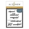 Altenew - Celebration Sentiments Press Plate Set