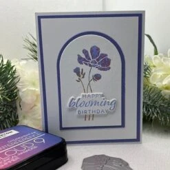 October Cosmos Press Plates From The Florals Through The Year Collection -Woodland Scenics Shop CherylPenner2024FloralsthroughtheYearCosmosInterference