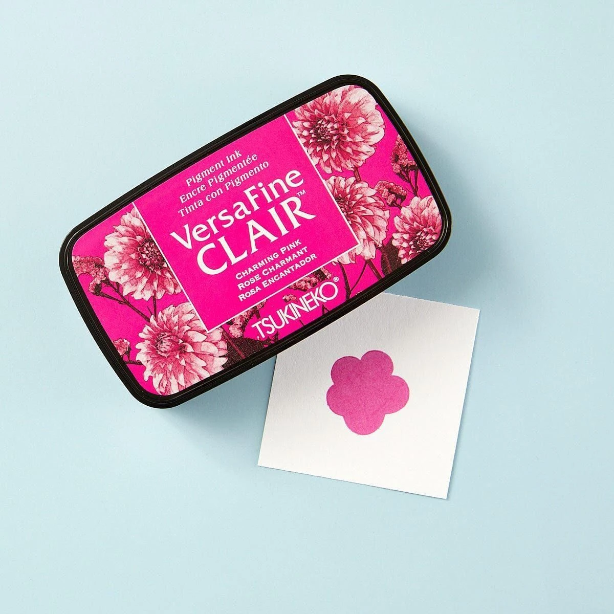 Tsukineko Charming Pink VersaFine Clair Inker 2 Tsukineko Charming Pink VersaFine Clair Inker - Image 2