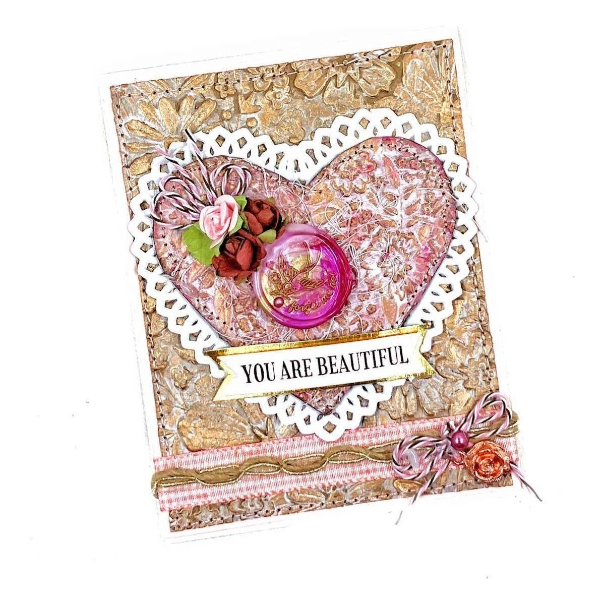 Must-Have Wax Bead Mix Pink From The Sealed By Spellbinders Collection 7 Must-Have Wax Bead Mix Pink From The Sealed By Spellbinders Collection - Image 7