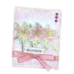 Ranger Beautiful Blooms Clear Stamp Set By Simon Hurley Create. -Woodland Scenics Shop Clement Kathy January2024 SimonHurleyBeautifulBlooms December20233EOM WaxBeadsMix03