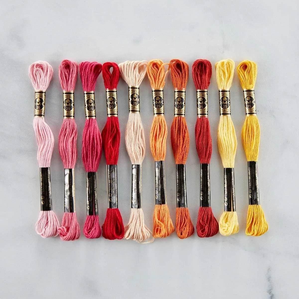 DMC Color Essentials Floss Bundle Warm 10-Pack 2 DMC Color Essentials Floss Bundle Warm 10-Pack - Image 2