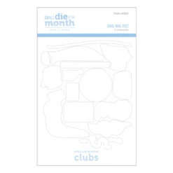 Snail Mail Post -Small Die Of The Month -Woodland Scenics Shop DOM APR25 Product 1200x1200 Pac