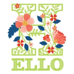 Blooming Hello - Small Die Of The Month -Woodland Scenics Shop DOM DEC24 Product 1200x1200 Color a77d43d4 460a 46ca be12 613b28144143