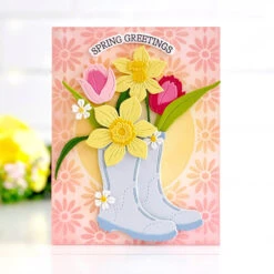 Rainboot Bouquet - Small Die Of The Month -Woodland Scenics Shop DOM FEB24 Product 1200x1200 Project 7