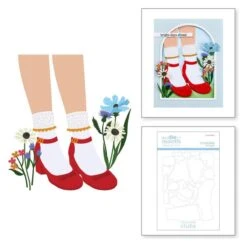 Step Into Spring -Small Die Of The Month