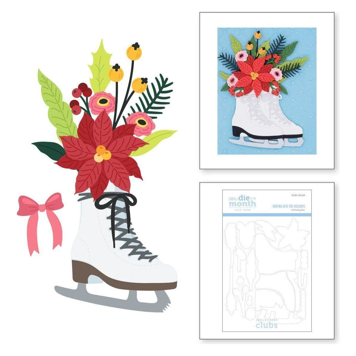 Skating Into The Holidays - Small Die Of The Month 1 Skating Into The Holidays - Small Die Of The Month