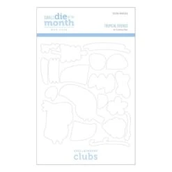 Tropical Friends - Small Die Of The Month -Woodland Scenics Shop DOM MAY24 Product 1200x1200 Pac