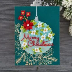 Outlined Christmas Sentiments - Small Die Of The Month -Woodland Scenics Shop DOM OCT22 Product 1200x1200 Project 1
