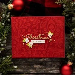 Outlined Christmas Sentiments - Small Die Of The Month -Woodland Scenics Shop DOM OCT22 Product 1200x1200 Project 4