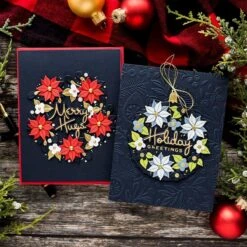 Outlined Christmas Sentiments - Small Die Of The Month -Woodland Scenics Shop DOM OCT22 Product 1200x1200 Project Group 2