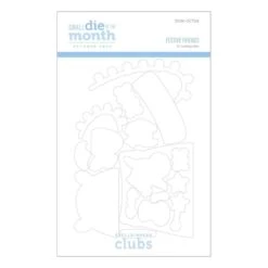 Festive Friends - Small Die Of The Month -Woodland Scenics Shop DOM OCT24 Product 1200x1200 Pac