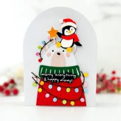 Festive Friends - Small Die Of The Month -Woodland Scenics Shop DOM OCT24 Product 1200x1200 Project 10