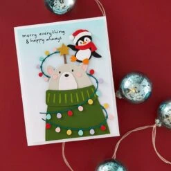 Festive Friends - Small Die Of The Month -Woodland Scenics Shop DOM OCT24 Product 1200x1200 Project 3