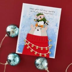 Festive Friends - Small Die Of The Month -Woodland Scenics Shop DOM OCT24 Product 1200x1200 Project 5