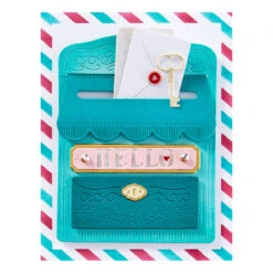 Lock & Key Mailbox -Large Die Of The Month -Woodland Scenics Shop DOML APR25 Product 1200x1200 Project 1