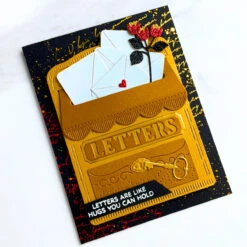 Lock & Key Mailbox -Large Die Of The Month -Woodland Scenics Shop DOML APR25 Product 1200x1200 Project 6