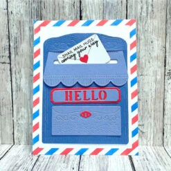 Lock & Key Mailbox -Large Die Of The Month -Woodland Scenics Shop DOML APR25 Product 1200x1200 Project 7