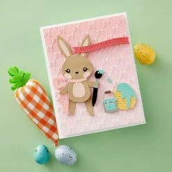 Dancin' Hoppy Bunnies Everywhere -Large Die Of The Month -Woodland Scenics Shop DOML FEB25 Product 1200x1200 Project 3