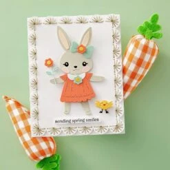 Dancin' Hoppy Bunnies Everywhere -Large Die Of The Month -Woodland Scenics Shop DOML FEB25 Product 1200x1200 Project 5