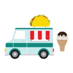 Food Truck- Large Die Of The Month -Woodland Scenics Shop DOML JUL22 Product 1200x1200 Color