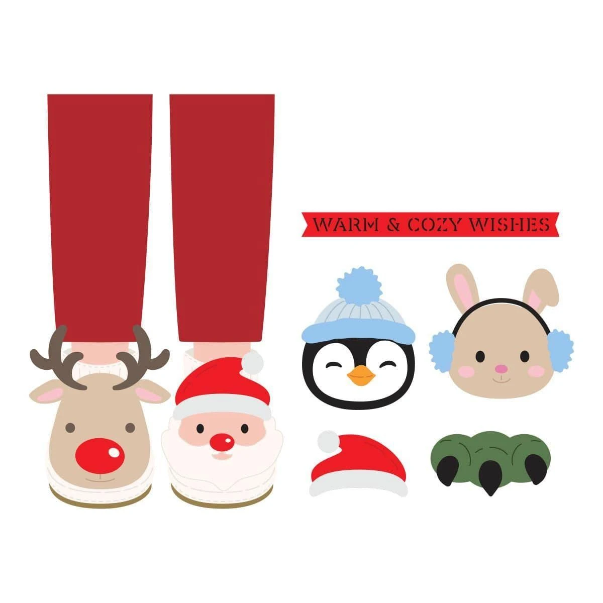 Cozy Toes Slippers - Large Die Of The Month 13 Cozy Toes Slippers - Large Die Of The Month - Image 13