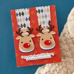 Cozy Toes Slippers - Large Die Of The Month 17 Cozy Toes Slippers - Large Die Of The Month -Woodland Scenics Shop DOML OCT24 Product 1200x1200 Project 2