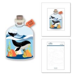 Whale In A Bottle - Large Die Of The Month