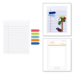 Stitched Taking Notes -Stitching Die Of The Month