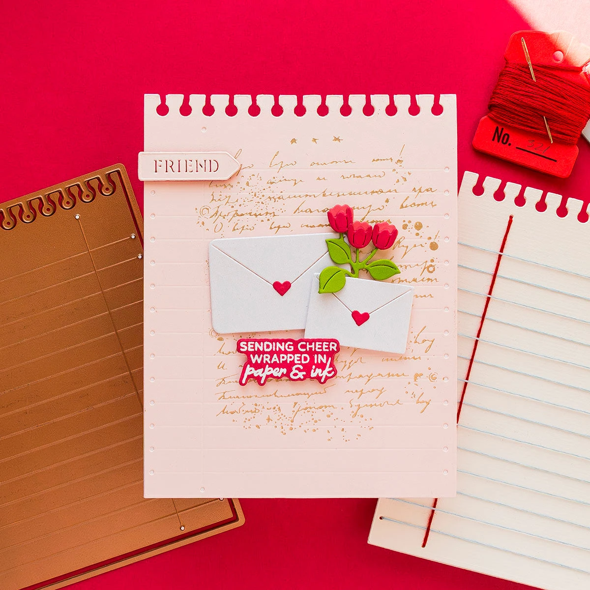 Stitched Taking Notes -Stitching Die Of The Month 8 Stitched Taking Notes -Stitching Die Of The Month - Image 8