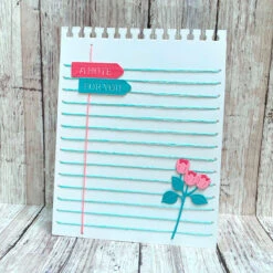 Stitched Taking Notes -Stitching Die Of The Month 23 Stitched Taking Notes -Stitching Die Of The Month -Woodland Scenics Shop DOMST APR25 Product 1200x1200 Project 9