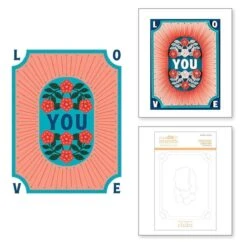 Stitched Notch Corner Card - Stitching Die Of The Month