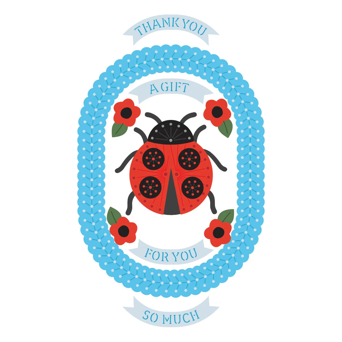 Stitched Ladybug - Stitching Die Of The Month 3 Stitched Ladybug - Stitching Die Of The Month - Image 3