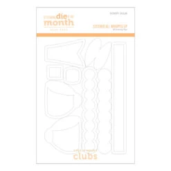 Stitched All Wrapped Up - Stitching Die Of The Month -Woodland Scenics Shop DOMST JUL24 Product 1200x1200 Pac