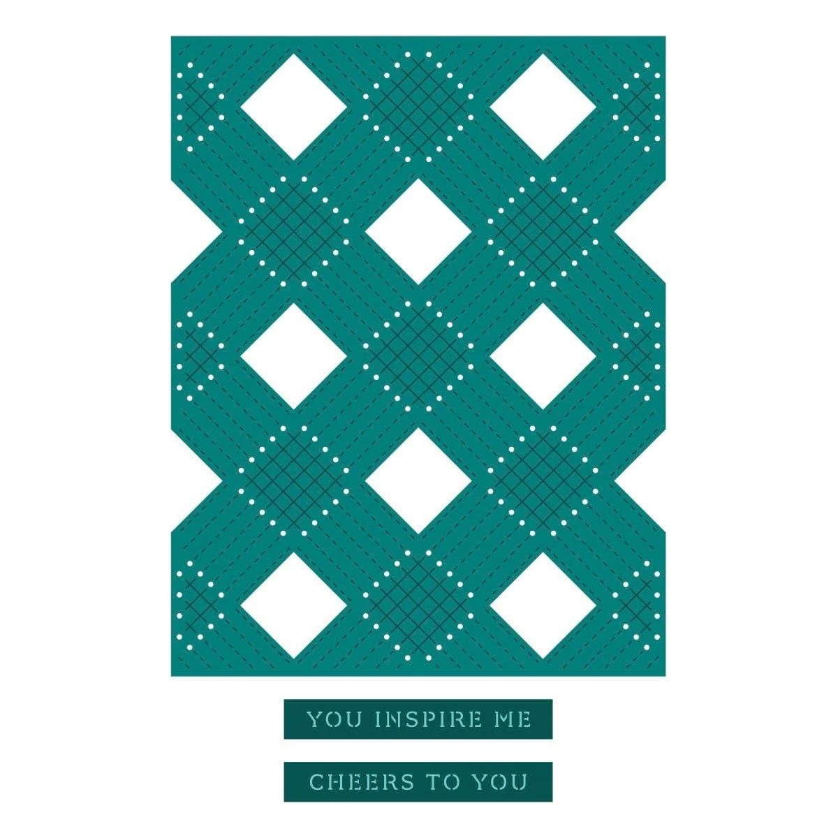 Diamond Knit -Stitching Die Of The Month 3 Diamond Knit -Stitching Die Of The Month - Image 3