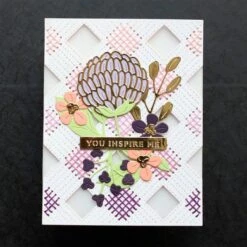 Diamond Knit -Stitching Die Of The Month 18 Diamond Knit -Stitching Die Of The Month -Woodland Scenics Shop DOMST MAR25 Product 1200x1200 Project 13 ffcbf243 95c5 4b7b 9b99 35e86995efac