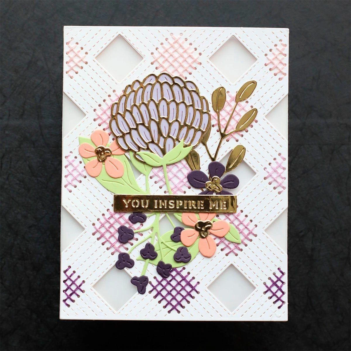 Diamond Knit -Stitching Die Of The Month 7 Diamond Knit -Stitching Die Of The Month - Image 7