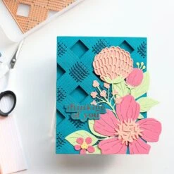 Diamond Knit -Stitching Die Of The Month 17 Diamond Knit -Stitching Die Of The Month -Woodland Scenics Shop DOMST MAR25 Product 1200x1200 Project 16 2c54e663 ff7f 41e3 9ab2 586445706262