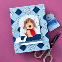 Diamond Knit -Stitching Die Of The Month 16 Diamond Knit -Stitching Die Of The Month -Woodland Scenics Shop DOMST MAR25 Product 1200x1200 Project 2 56a40a86 d08f 422e bb0a 4fe386a4210e