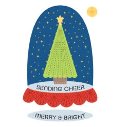 Merry & Bright Cloche - Stitching Die Of The Month -Woodland Scenics Shop DOMST OCT24 Product 1200x1200 Color