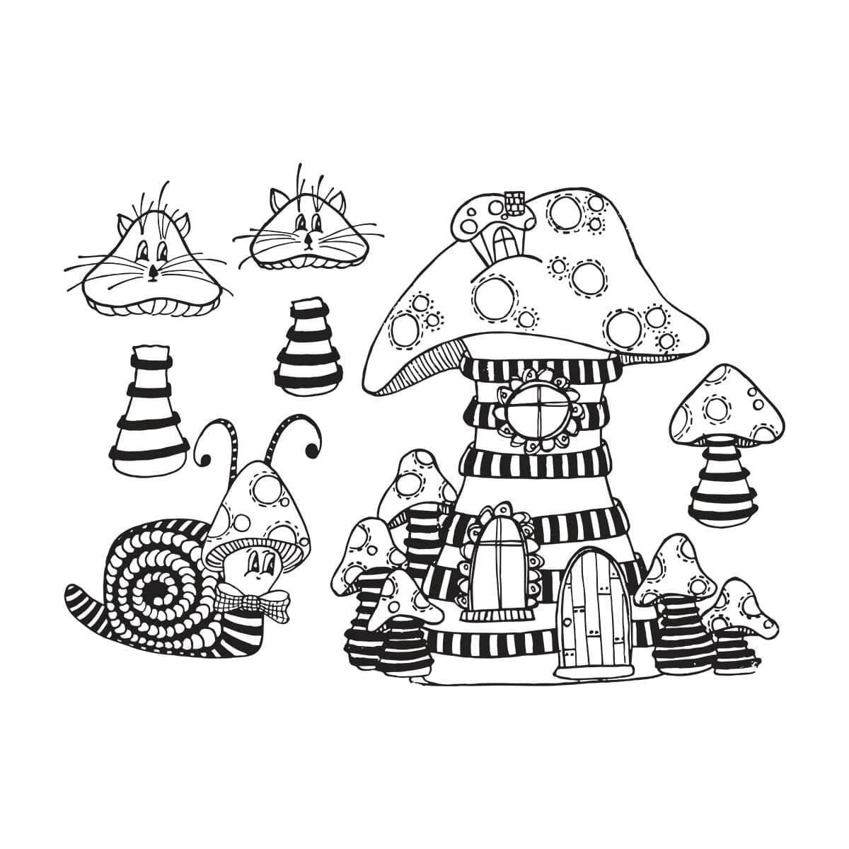 Toadstool Tales Stamp And Die Bundle By Dyan Reaveley 5 Toadstool Tales Stamp And Die Bundle By Dyan Reaveley - Image 5