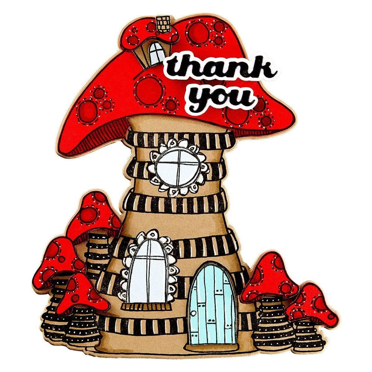 Royal Acme Toadstool Tales Cling Stamps By Dyan Reaveley 5 Royal Acme Toadstool Tales Cling Stamps By Dyan Reaveley - Image 5