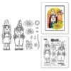 Royal Acme Gnome Sweet Gnome Cling Stamps By Dyan Reaveley