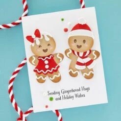 Dancin' Gingerbread Etched Dies From The Dancin' Christmas Collection -Woodland Scenics Shop Dancin ChristmasCard3 6c0cbc42 1995 430e a944 2736944d7dc8