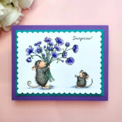 Rare Bloom Cling Rubber Stamp Set From The House-Mouse Rare Bloom Collection 11 Rare Bloom Cling Rubber Stamp Set From The House-Mouse Rare Bloom Collection -Woodland Scenics Shop Deborah Hellman 2025 HouseMouseRareBloom 6a