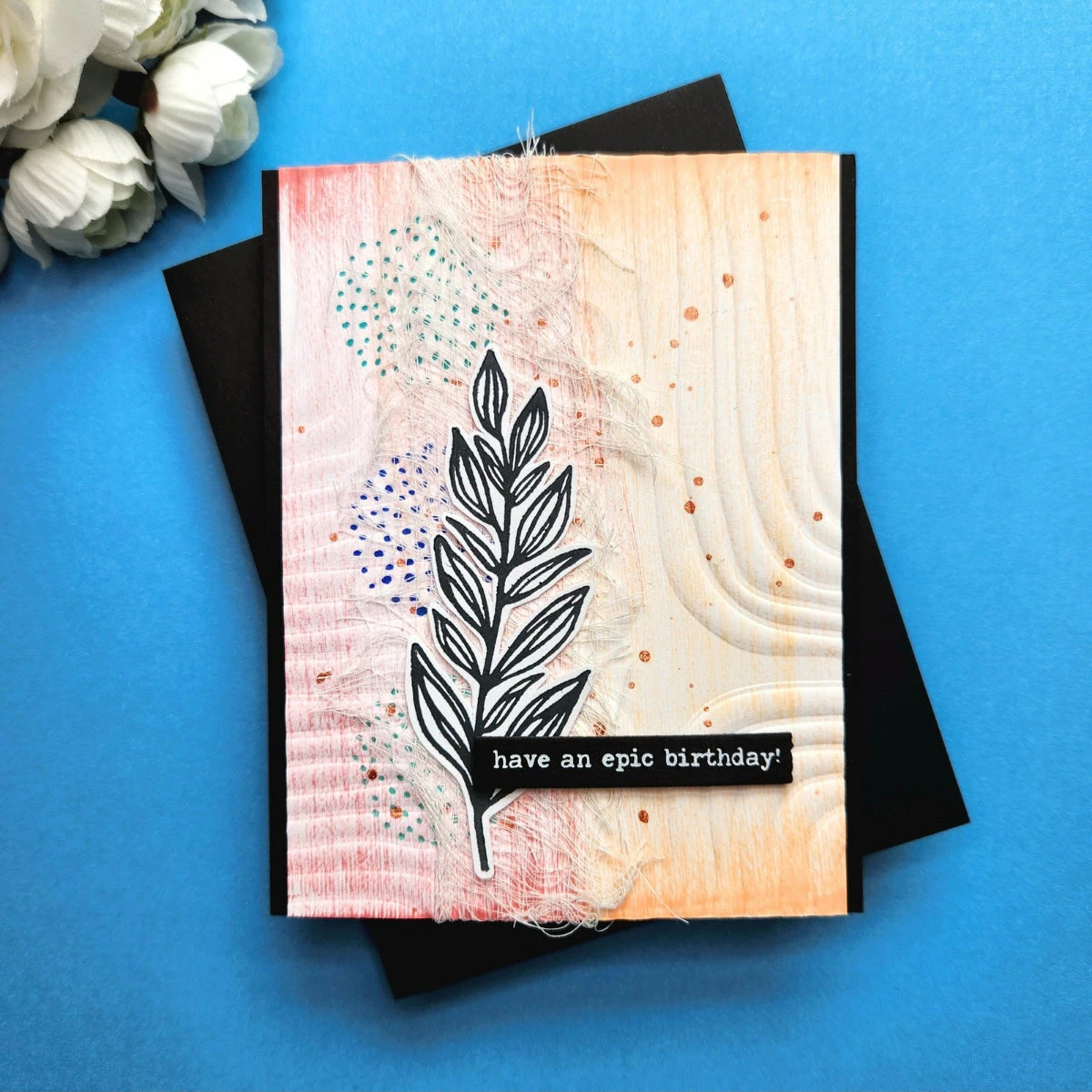 Flourishing BetterPress Plates From The Modern Botanicals Collection By Dina Wakley 16 Flourishing BetterPress Plates From The Modern Botanicals Collection By Dina Wakley - Image 16